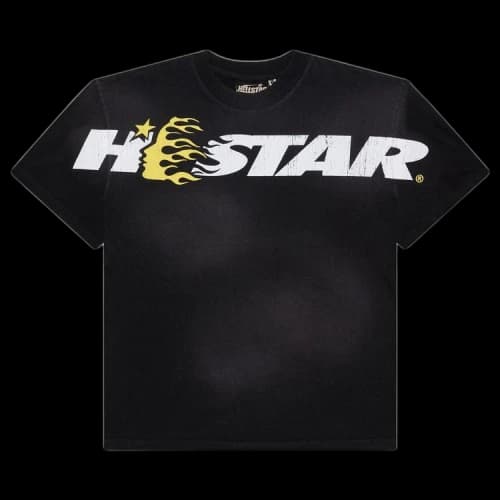 Hellstar Studios Cartoon Logo T-Shirt 'Yellow'