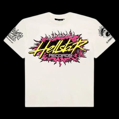 Hellstar Records T-Shirt 'White'