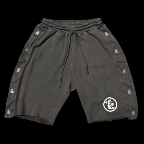 Hellstar Mirror Face Shorts 'Black'