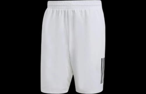adidas Club 3-Stripes Tennis Shorts Asia Sizing 'White Black'