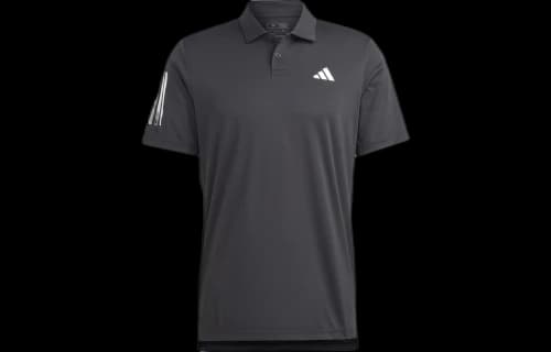 adidas Club 3-Stripes Tennis Polo Shirt 'Black'