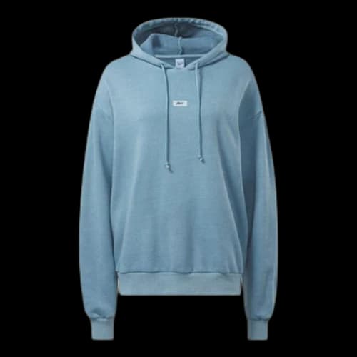 Reebok Classics Natural Dye Oversized Long Hoodie 'Blue' (Women's)