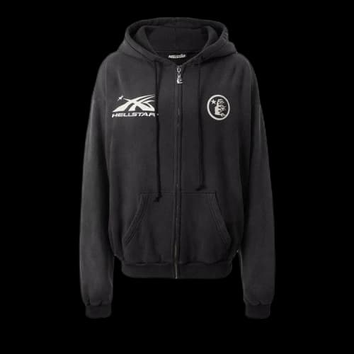 Hellstar HS Logo Zip-Up 'Black'