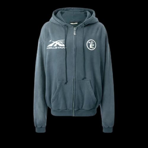 Hellstar Hs Logo Zip-Up 'Emerald'