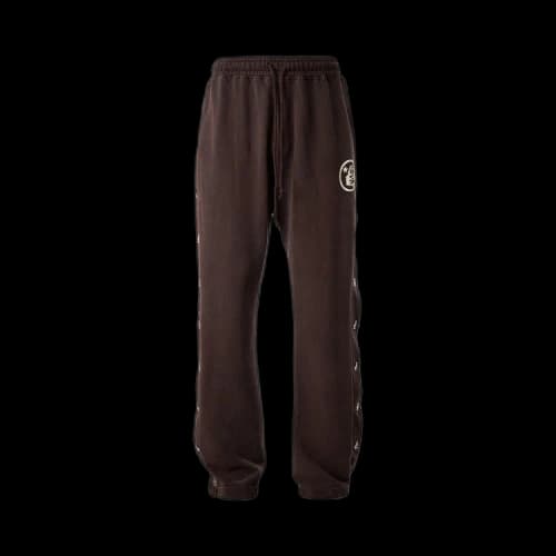 Hellstar Mirror Face Sweatpants 'Brown'