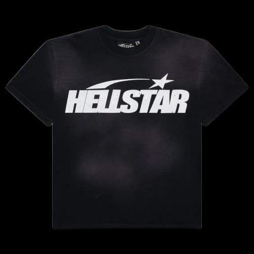 Hellstar Classic T-Shirt (Gel Print) 'Black'