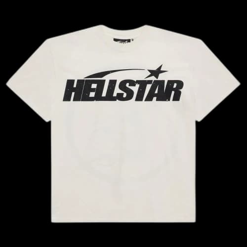 Hellstar Classic T-Shirt (Gel Print) 'White'