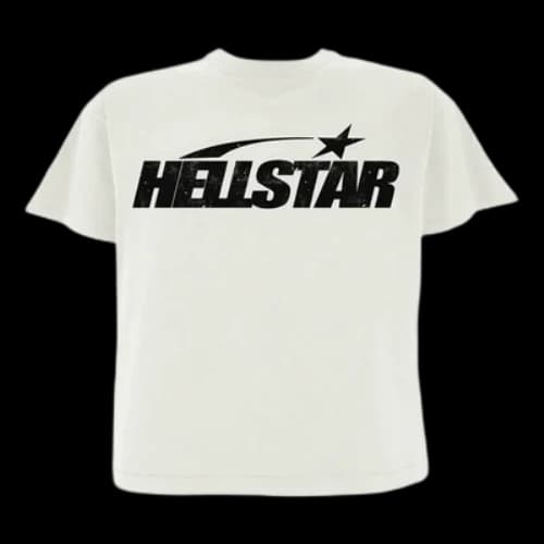Hellstar Classic Logo T-Shirt 'White Black'