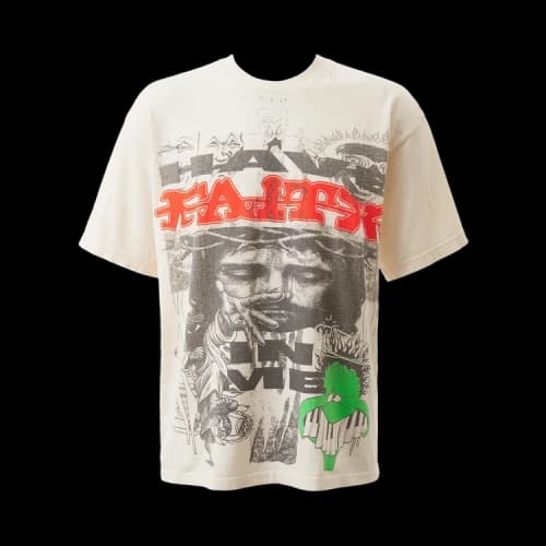 Hellstar Have Faith T-Shirt 'White'