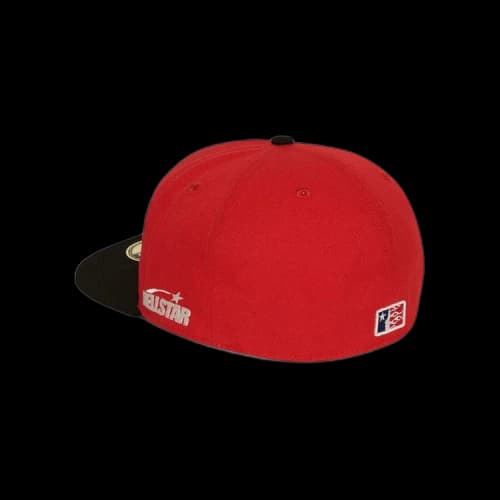 Hellstar Baseball Hat Fitted Custom Hellstar Airbrush 'Red'