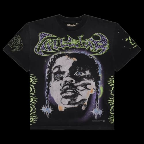 Hellstar Amen T-Shirt 'Black'