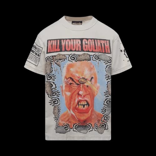 Hellstar Kill Your Goliath T-Shirt 'White'