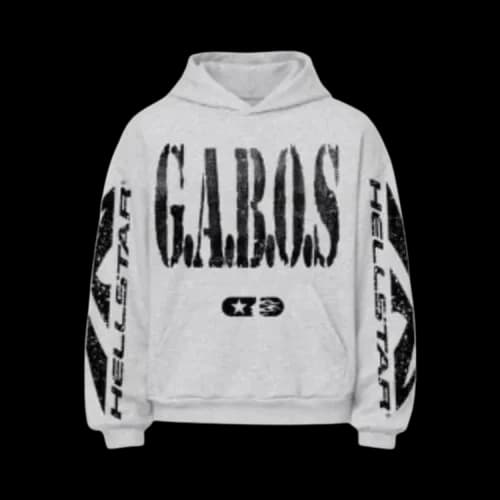 Hellstar G.A.B.O.S. Hoodie 'Grey'