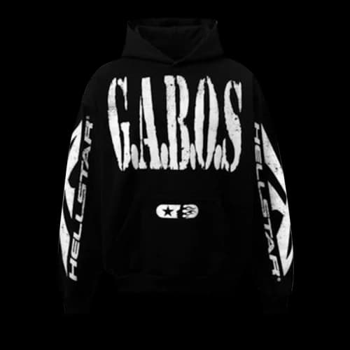 Hellstar G.A.B.O.S Hoodie 'Black'
