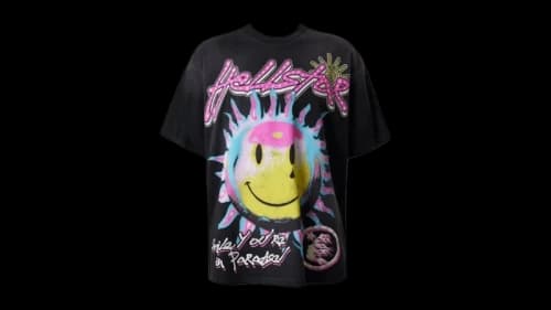 Hellstar Sun Smile T-shirt Black