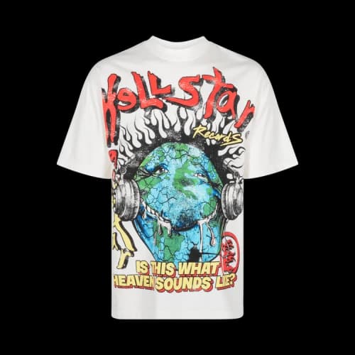 Hellstar Heaven On Earth T-Shirt 'Cream'