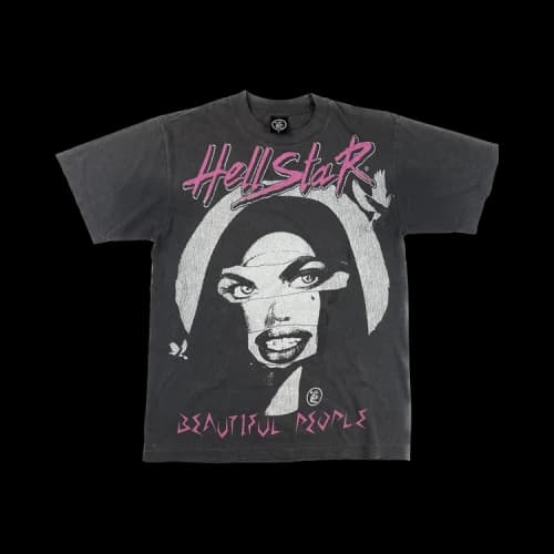 Hellstar Beautiful People T-Shirt 'Black'