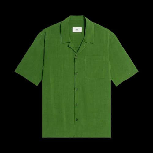Ami Camp Collar Shirt 'Evergreen'