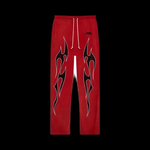 Hellstar Halloween Flame Sweatpants 'Red'