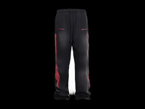 Hellstar Motion Blur Sweatpants Black