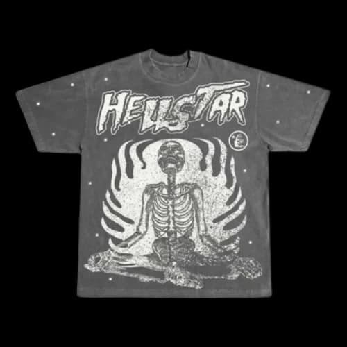 Hellstar Studios Inner Peace T-Shirt 'Faded Black'