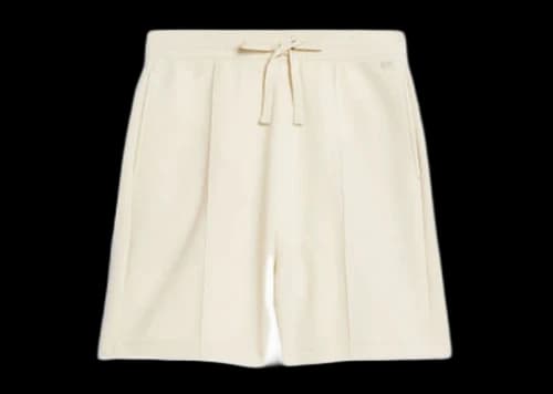 Ami Paris AMI Logo Shorts Vanille