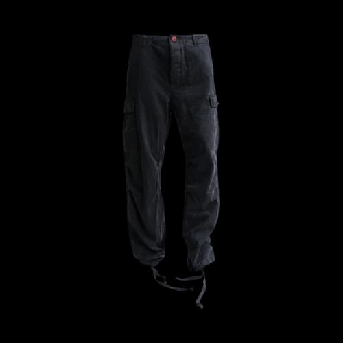 Hellstar Canvas Cargo Pants 'Black'