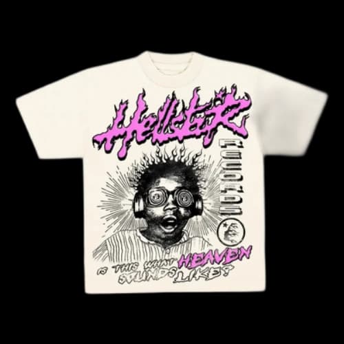 Hellstar Sounds Like Heaven T-Shirt 'Beige'