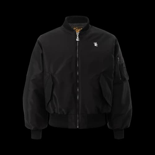 Hellstar Core Logo Bomber Jacket 'Black'