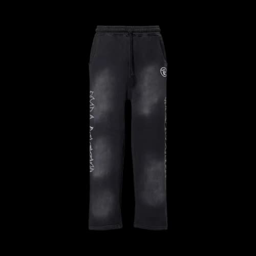 Hellstar Stars Shine Graffiti Sweatpants 'Black'