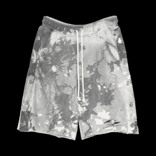 Hellstar Camo Shorts Grey