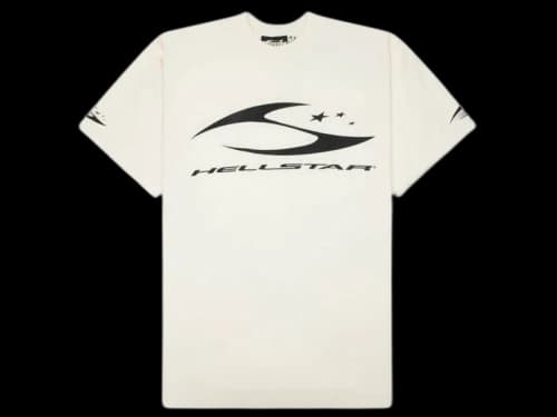 Hellstar H Cursive Logo T-shirt White