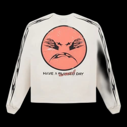 Hellstar Have a Blessed Day Longsleeve 'White'