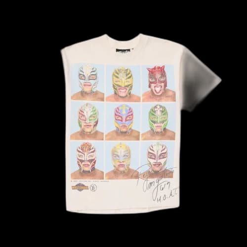 Hellstar x WWE Rey Mysterio T-Shirt 'White'
