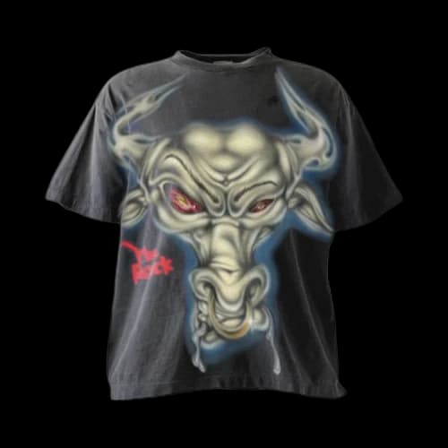 Hellstar x WWE Brahma Bull T-Shirt 'Black'