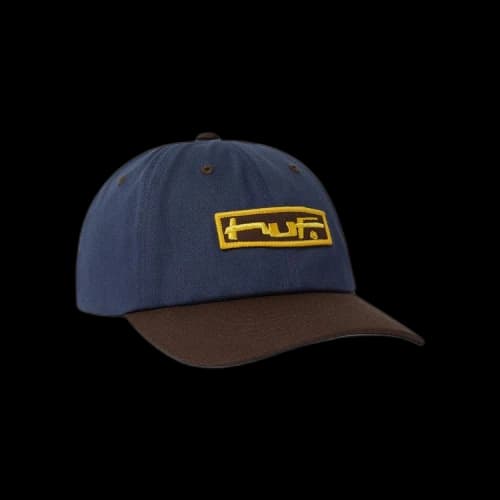 HUF Stretch Logo 6 Panel CV Hat 'Navy'
