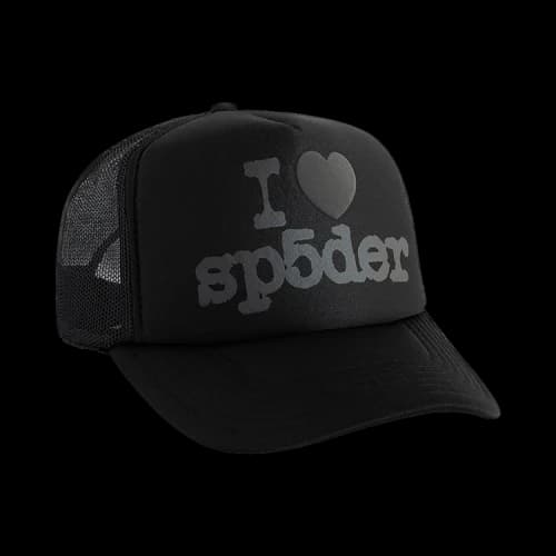 Sp5der Phantom Souvenir Trucker Hat 'Black'