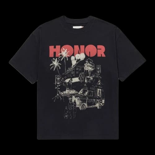 Honor The Gift Block Party T-Shirt 'Black'