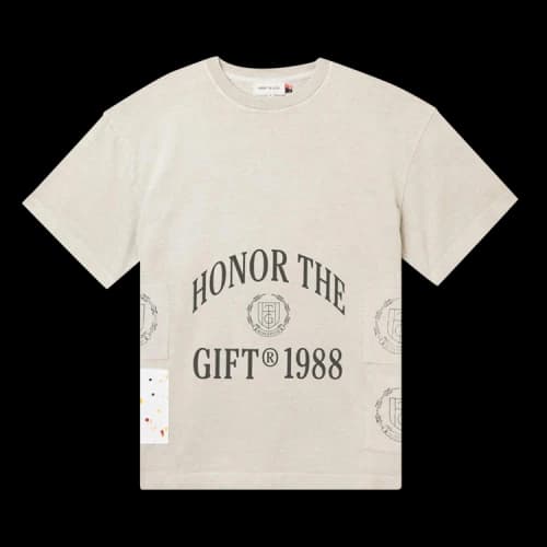 Honor The Gift Insignia T-Shirt 'Sandstone'