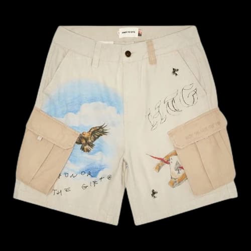 Honor the Gift Operator Cargo Short 'Bone'