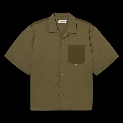 Honor The Gift Squadron Camp Short-Sleeve Button Up 'Army'
