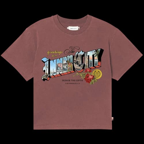 Honor The Gift Summer Greetings Tee 'Brick'