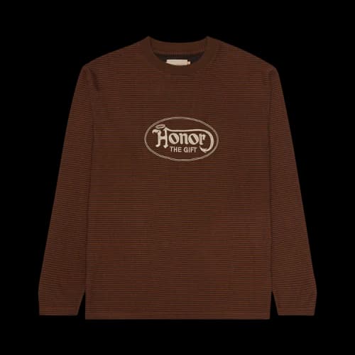Honor The Gift Lo-Fi Long-Sleeve Tee 'Brown'