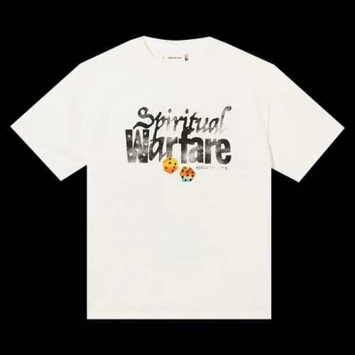 Honor The Gift Spiritual Warfare Short-Sleeve Tee 'Bone'