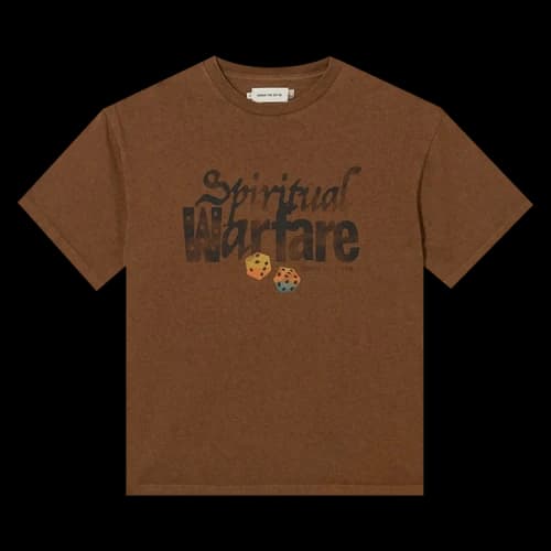 Honor The Gift Spiritual Warfare Short-Sleeve Tee 'Brown'