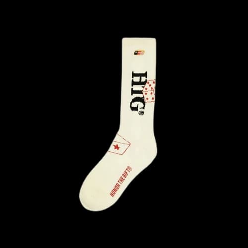 Honor The Gift Lucky Seven Socks 'Bone'