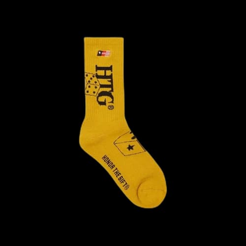 Honor The Gift Lucky Seven Socks 'Mustard'