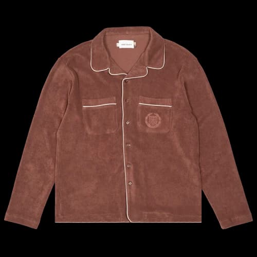 Honor The Gift Smokey Terry Cloth Shirt 'Terracotta'