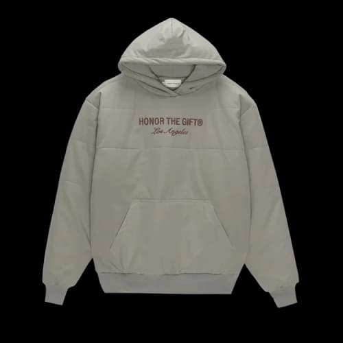 Honor The Gift Colbalt Puff Hoodie 'Stone'