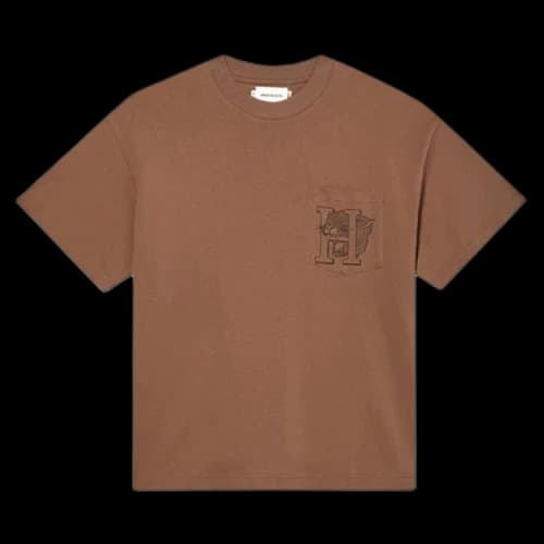 Honor The Gift Mascot Pocket Short-Sleeve Tee 'Brown'